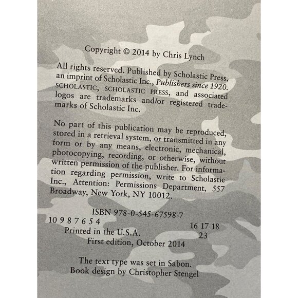 World War II Book Two "Dead In The Water" By Chris Lynch - Picture 3 of 11